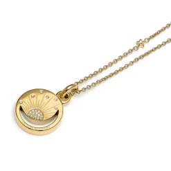 Olivia Burton Himmlische Sonne Vergoldeter Anhänger Halskette*Damen Damenschmuck | Flitterwochengeschenke