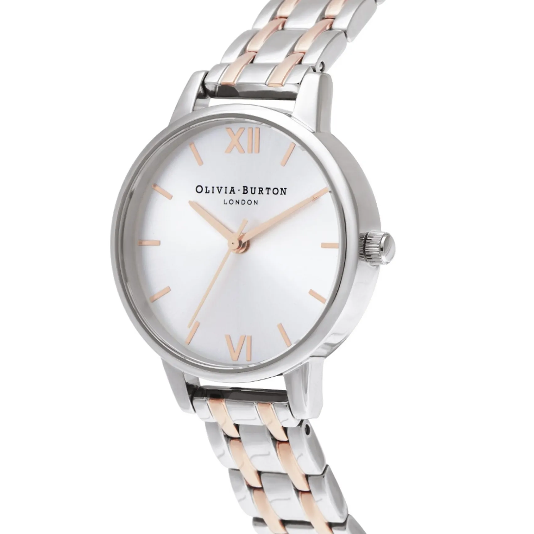 Olivia Burton Klassische 30-mm-Armbanduhr in Silber und Roségold* Olivia Burton Uhren | Geschenke Für Die Braut