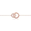 Olivia Burton Rose Gold Perle Interlink Dainty Chain Armband*Damen Damenschmuck | Geschenke Für Brautjungfern