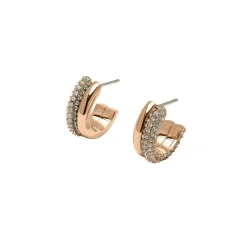 Olivia Burton Roségoldfarbene, kristallverzierte Creolen*Damen Damenschmuck | Geschenke Für Die Braut