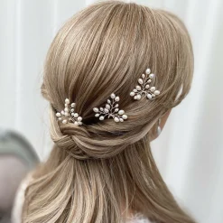 Lace & Favour Oriana Süßwasserperlen Hochzeit Haarnadel* Geschenke Für Brautjungfern | Perlen-haarschmuck