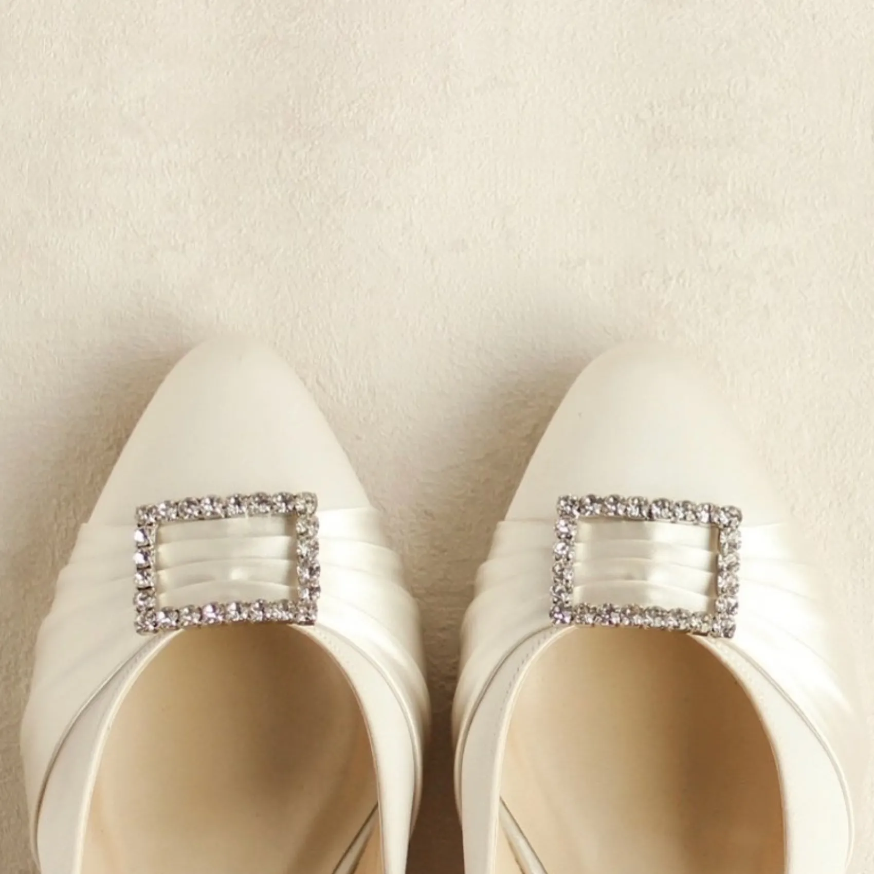 Paradox London Brittney Elfenbein Satin breite Passform niedrigen Blockabsatz Gericht Schuh* Hochzeitsschuhe | Schuhe Mit Niedrigem Absatz