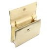 Paradox London Darlene Champagner Metallic Clutch Tasche* Abschlussball-taschen | Anlass Handtaschen