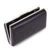 Paradox London Doria Schwarz Schimmer Box Clutch Tasche* Abschlussball-taschen | Anlass Handtaschen