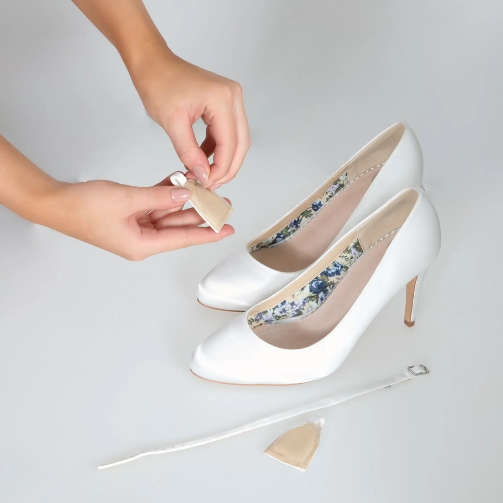 Perfect Bridal Abnehmbare Knöchelriemen* Abnehmbare Schuhriemen
