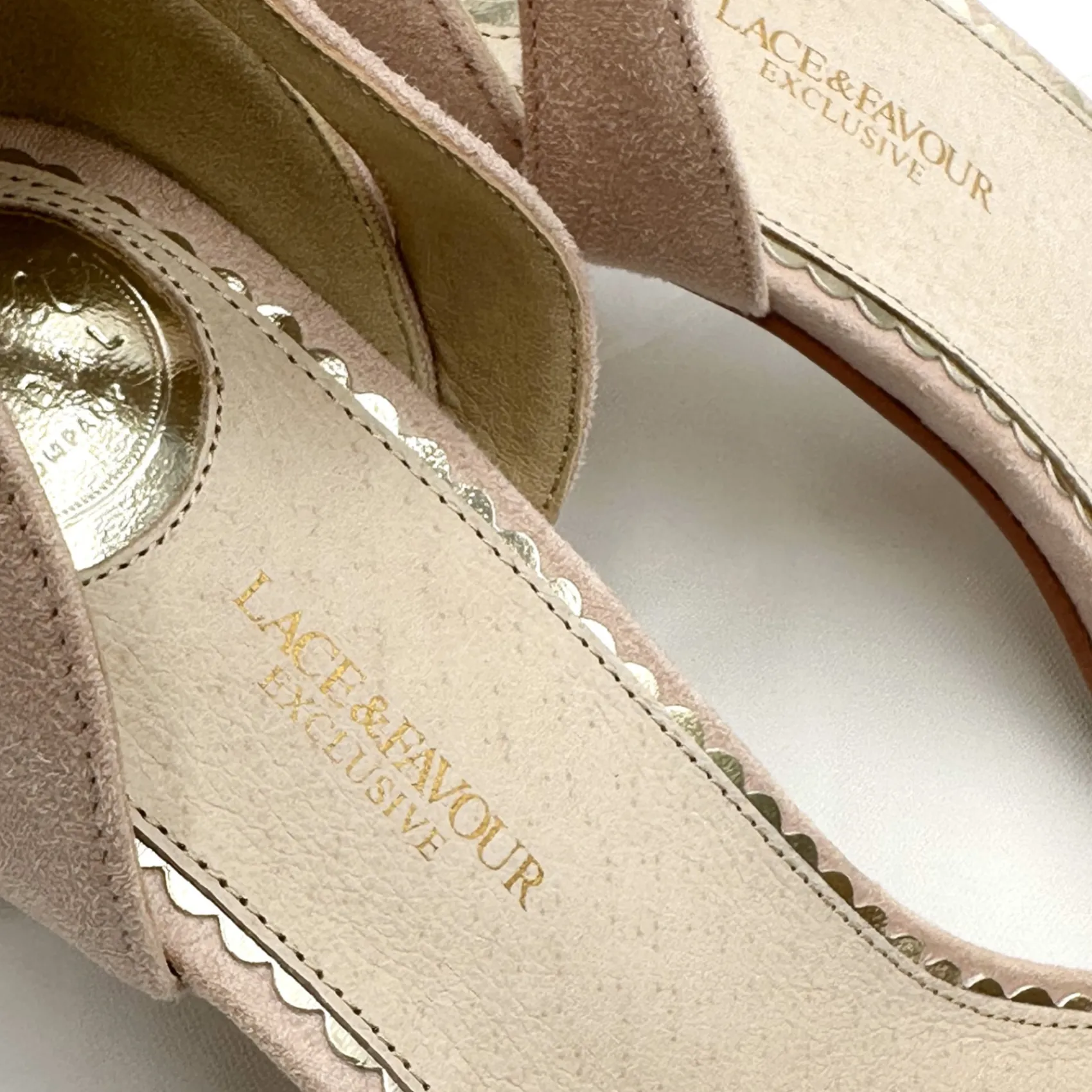 Perfect Bridal Andrea Blush Wildleder Blockabsatz Riemchensandalen* Abschlussball-sandalen | Rosa Ballschuhe
