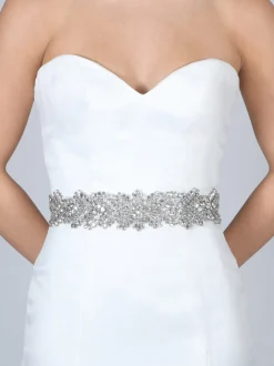 Perfect Bridal Evita Statement Kristall Kleid Gürtel* Brautkleid Gürtel