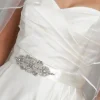 Perfect Bridal Isla Floral Kristall, Perlen und Perlen Kleid Gürtel* Brautkleid Gürtel