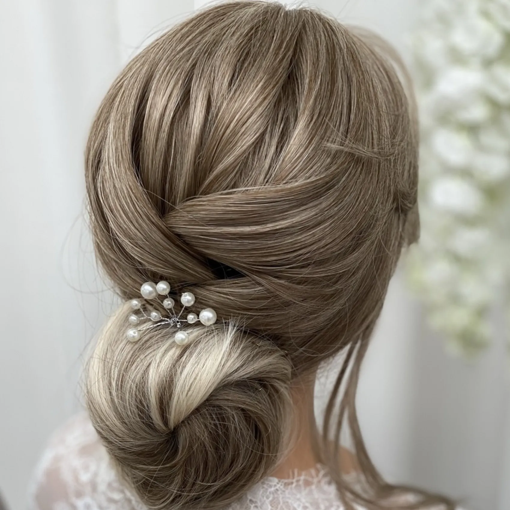 Lace & Favour Polly Elfenbein Perlenspray Hochzeit Haarnadel* Geschenke Für Brautjungfern | Geschenke Für Die Braut