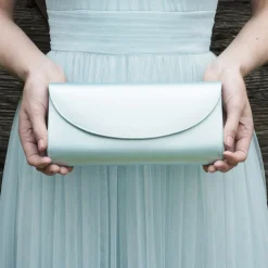 Rainbow Club Celina Färbbare Hochzeitstasche aus elfenbeinfarbenem Satin* Hochzeit Handtaschen