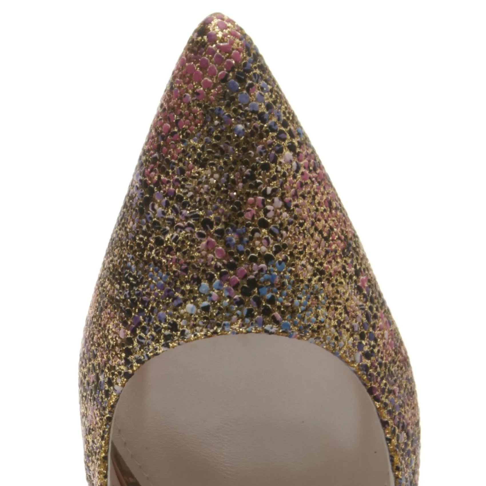 Rainbow Club Coco Gold Glitter Bomb Floral Pointed Court Schuhe* Schuhe Für Hochzeitsgäste | Schuhe Für Die Mutter Der Braut