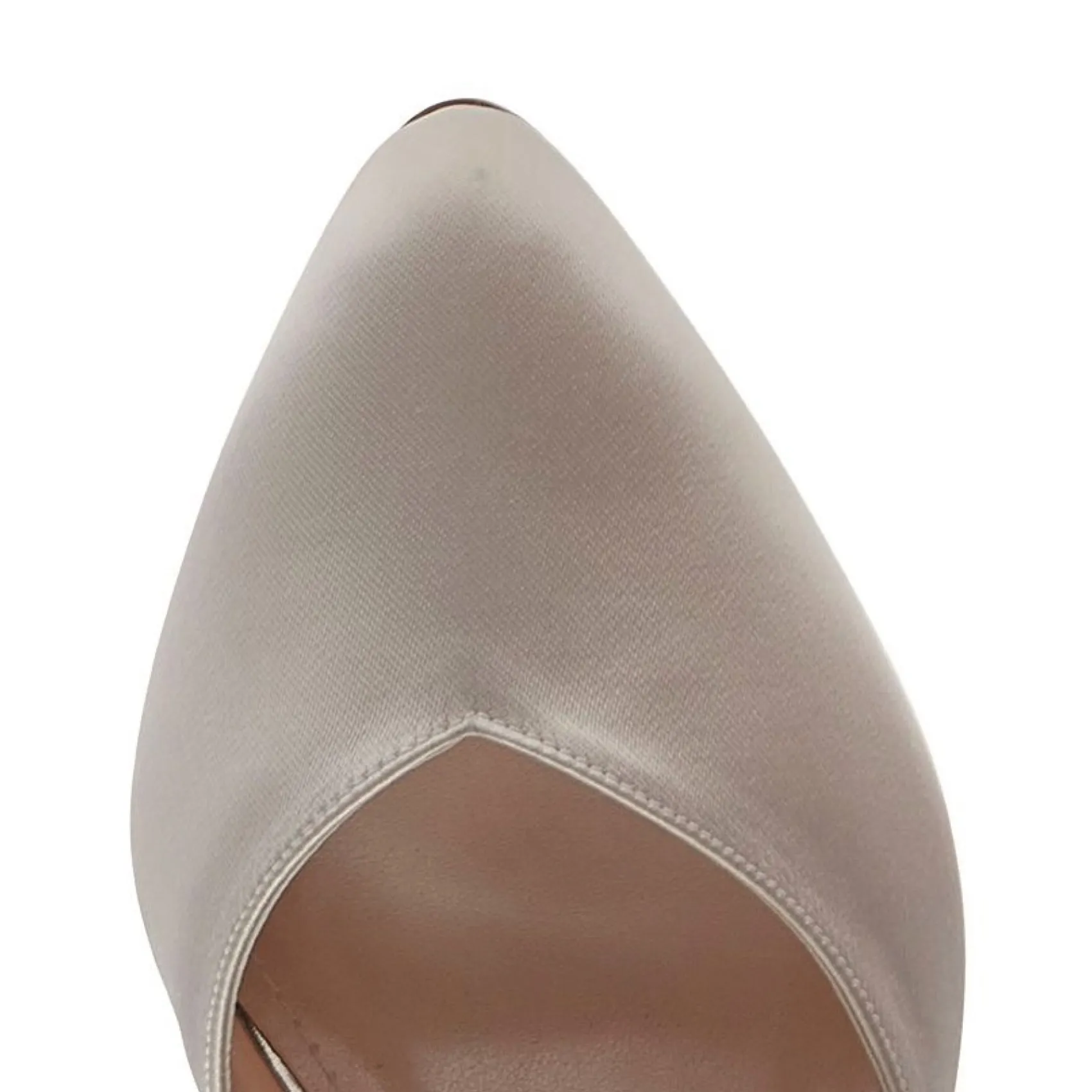 Rainbow Club Eve Färbbar Elfenbein Satin Knöchelriemen Block Heels* Hochzeitsschuhe | Hochhackige Schuhe