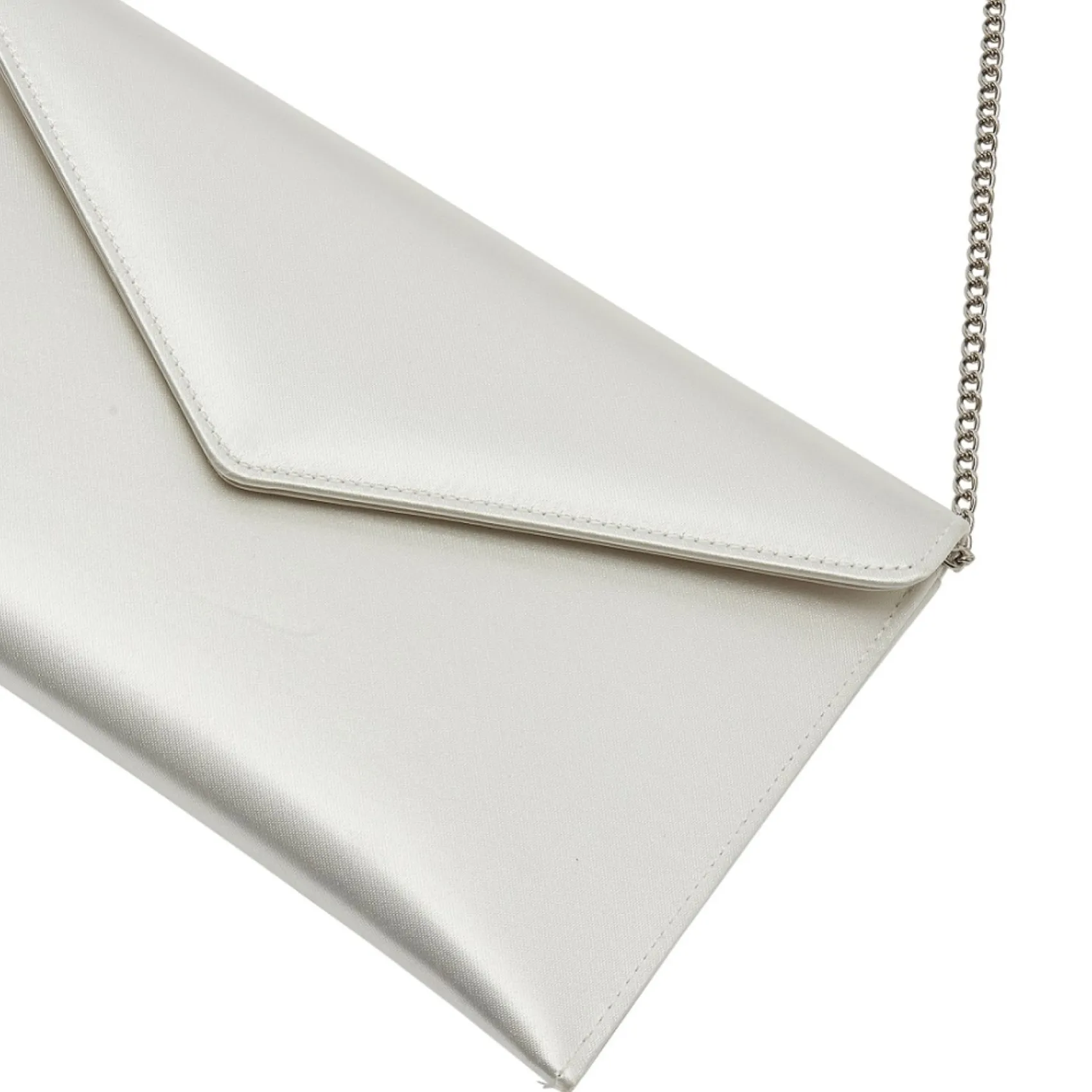 Rainbow Club Hattie Dyeable Elfenbein Satin Umschlag Clutch Tasche* Hochzeit Handtaschen