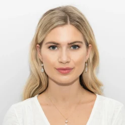 Sarah Alexander Tidal Regenbogen Mondstein Double Drop Ohrringe* Geschenke Für Die Mutter Des Bräutigams | Geschenke Für Die Mutter Der Braut