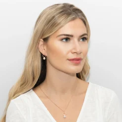 Sarah Alexander Voodoo Rose Gold Kreis Perlenanhänger* Geschenke Für Die Mutter Des Bräutigams | Geschenke Für Die Mutter Der Braut