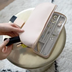 Stackers Kosmetiktasche und Schmucktasche in Rosa* Flitterwochengeschenke | Geschenke Für Brautjungfern