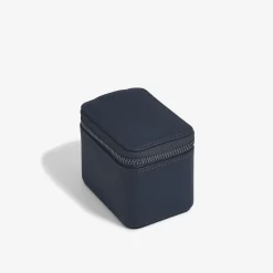 Stackers Marineblaue Reise-Uhrenbox mit Reißverschluss* Geschenke Für Den Bräutigam | Uhrenboxen