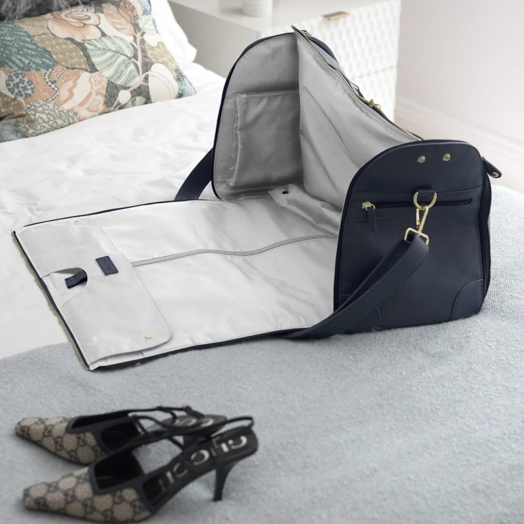 Stackers Navy Garment Wochenendtasche* Geschenke Für Die Mutter Des Bräutigams | Geschenke Für Die Mutter Der Braut