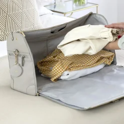 Stackers Taupe Garment Weekend Bag* Geschenke Für Die Mutter Des Bräutigams | Geschenke Für Die Mutter Der Braut