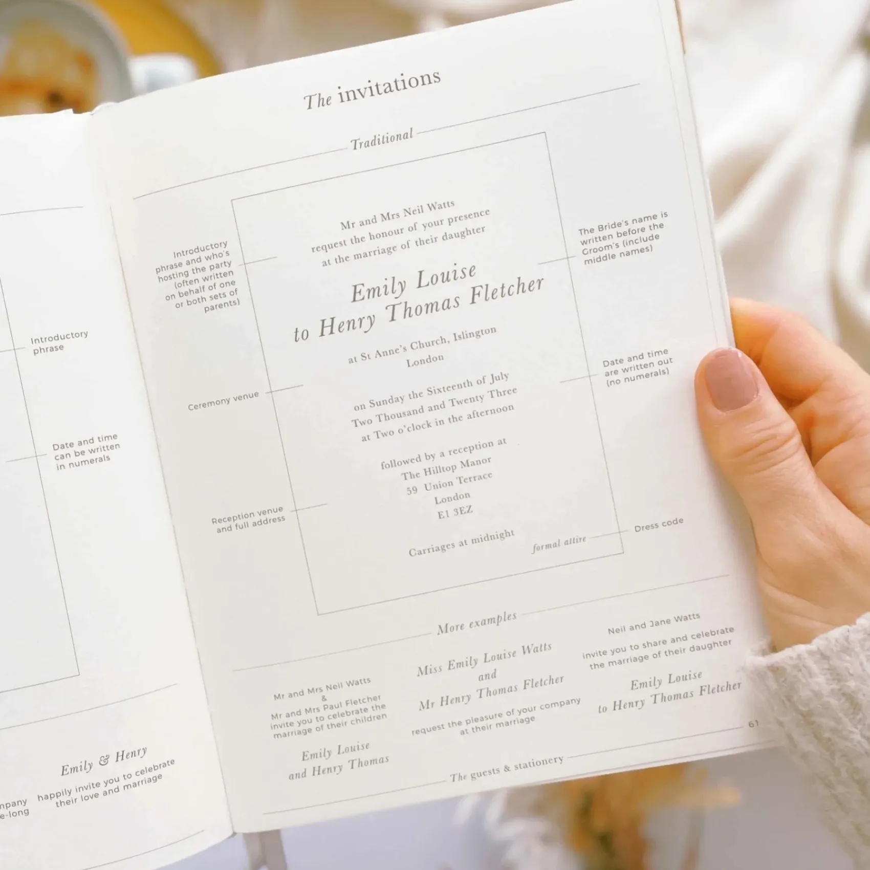 Blush & Gold Weiß-goldenes Luxus-Hochzeitsplanerbuch mit vergoldeten Rändern* Wedding Planner Bücher | Verlobungsgeschenke
