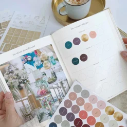 Blush & Gold Weiß-goldenes Luxus-Hochzeitsplanerbuch mit vergoldeten Rändern* Wedding Planner Bücher | Verlobungsgeschenke