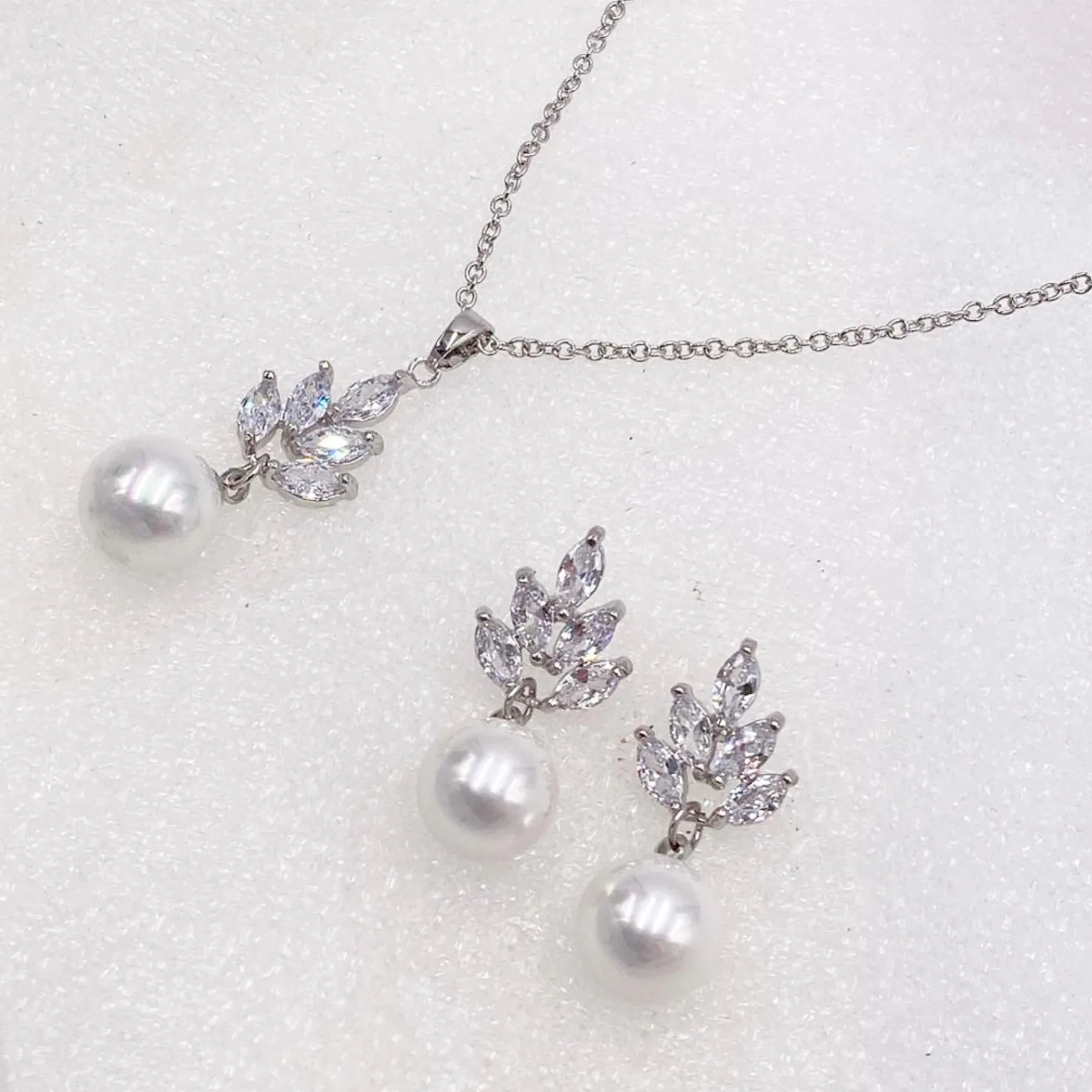 Lace & Favour Wien Vintage Perle Tropfen Brautschmuck Set* Geschenke Für Die Braut | Perlen-hochzeitsschmuck